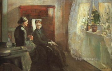 primavera de 1889 Edvard Munch Pinturas al óleo